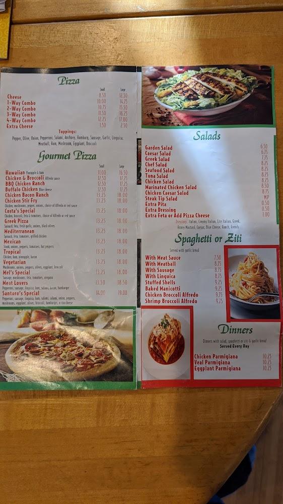 Santoros Pizza & Subs Vegetarian